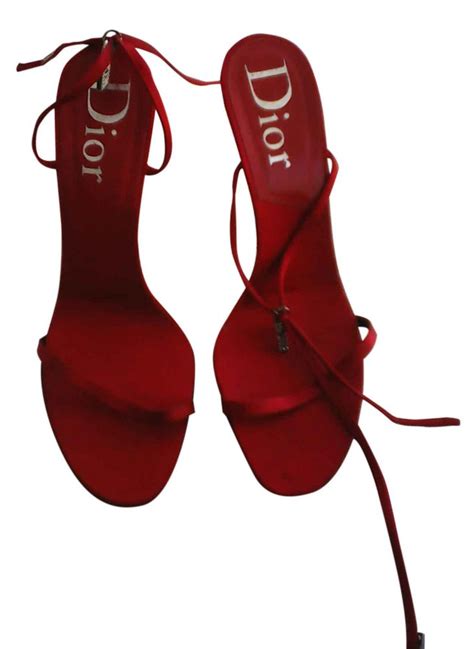 red dior heels